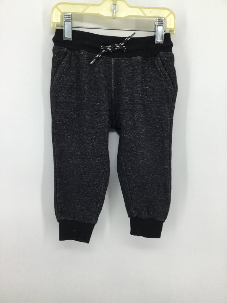 True Indigo Child Size 2 Black Marbled Sweatpants - boys