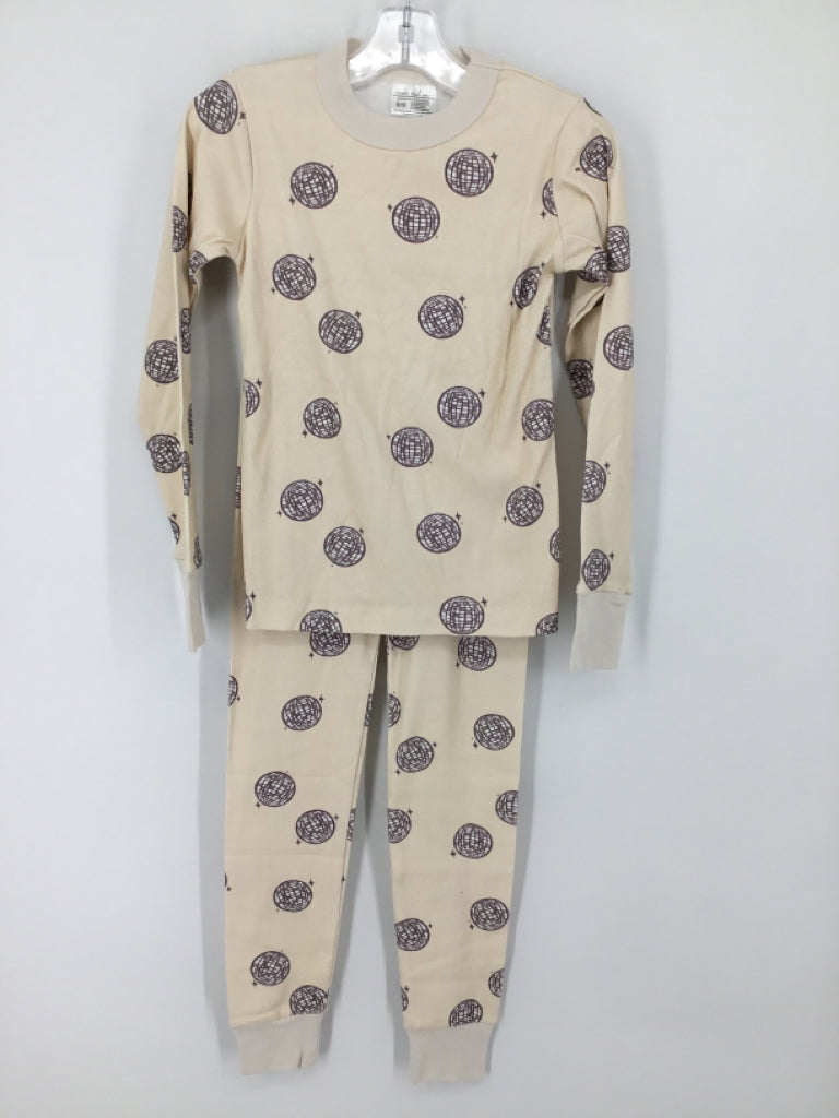 Nora Madison Designs Child Size 8 Cream Pajamas - girls
