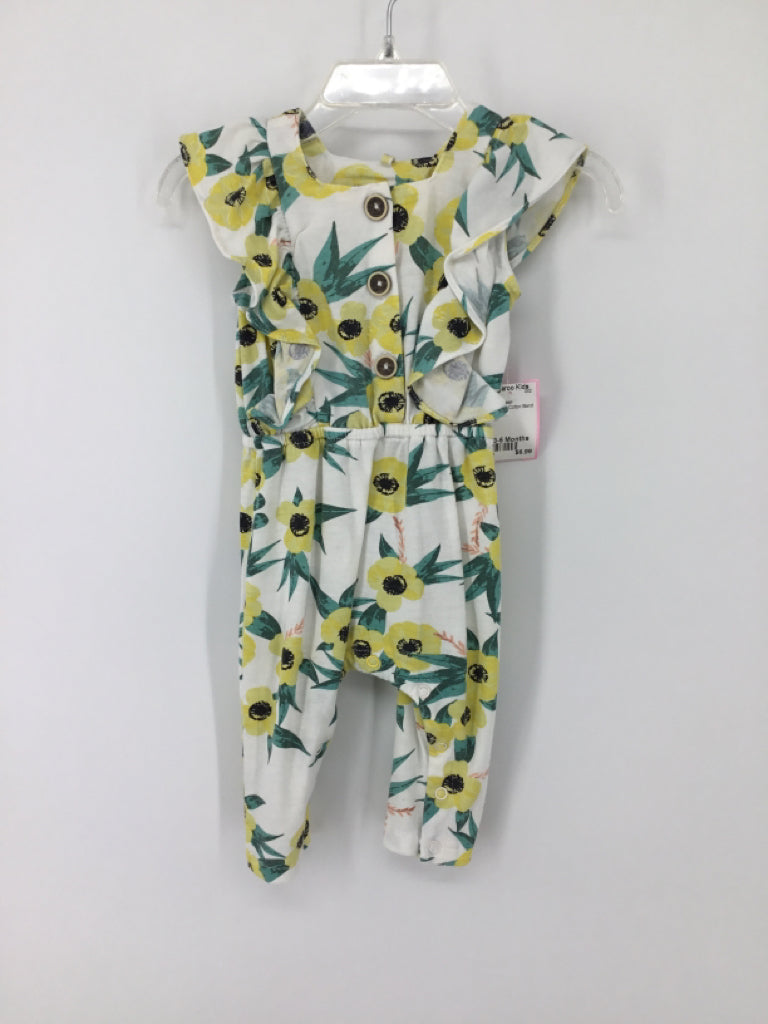 Jessica Simpson Child Size 3-6 Months Yellow Outfit - girls