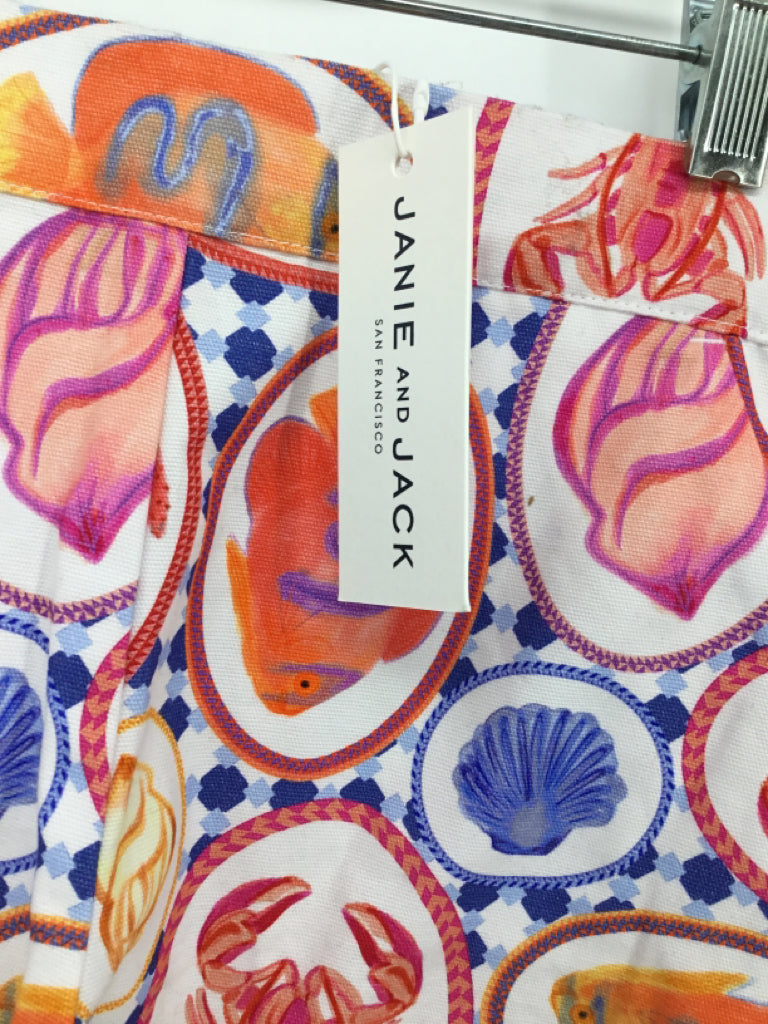 Janie and Jack Child Size 12 Multi-Color Shorts - girls