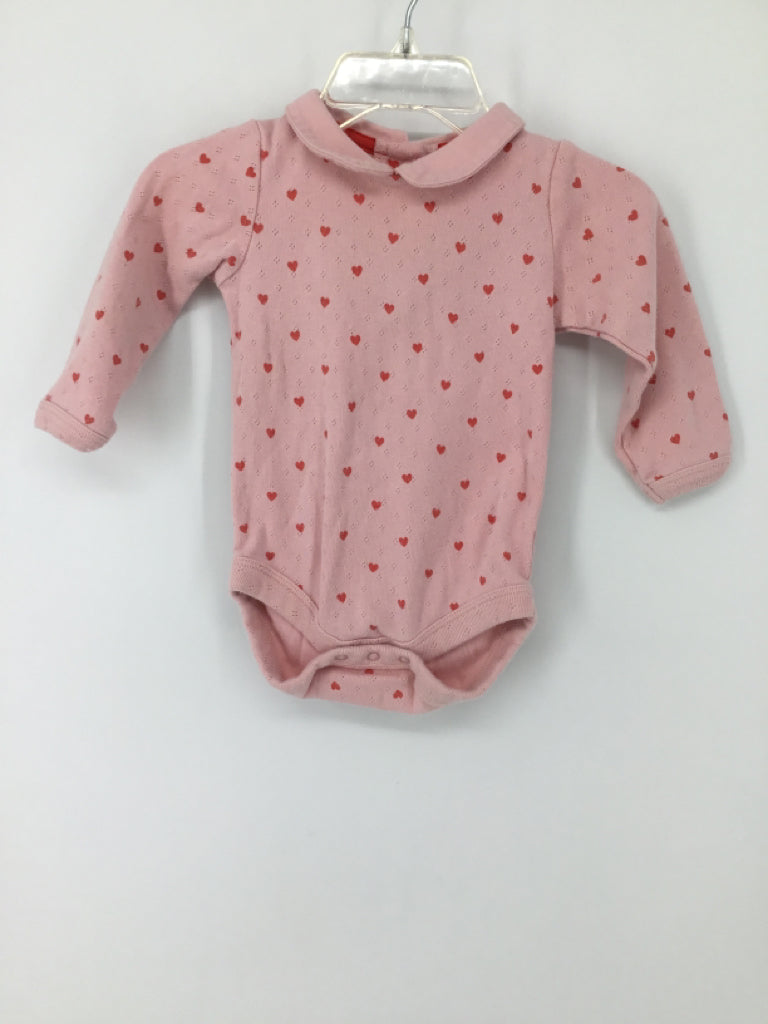 Baby Boden Child Size 3-6 Months Pink Onesie