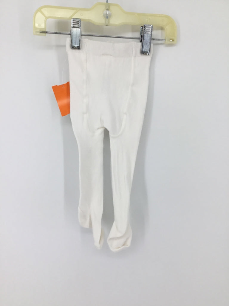 Just One You Made by Carters Child Size 6 Months White Tights - girls