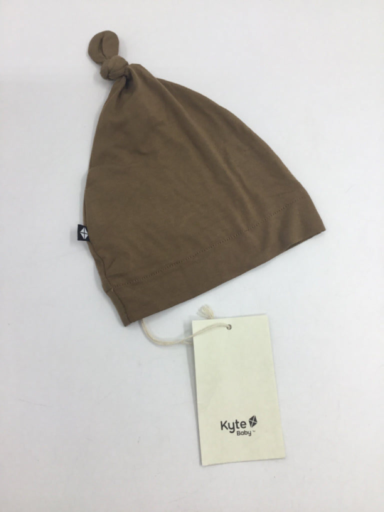 Kyte Child Size 3-6 Months Brown Solid Hats - boys