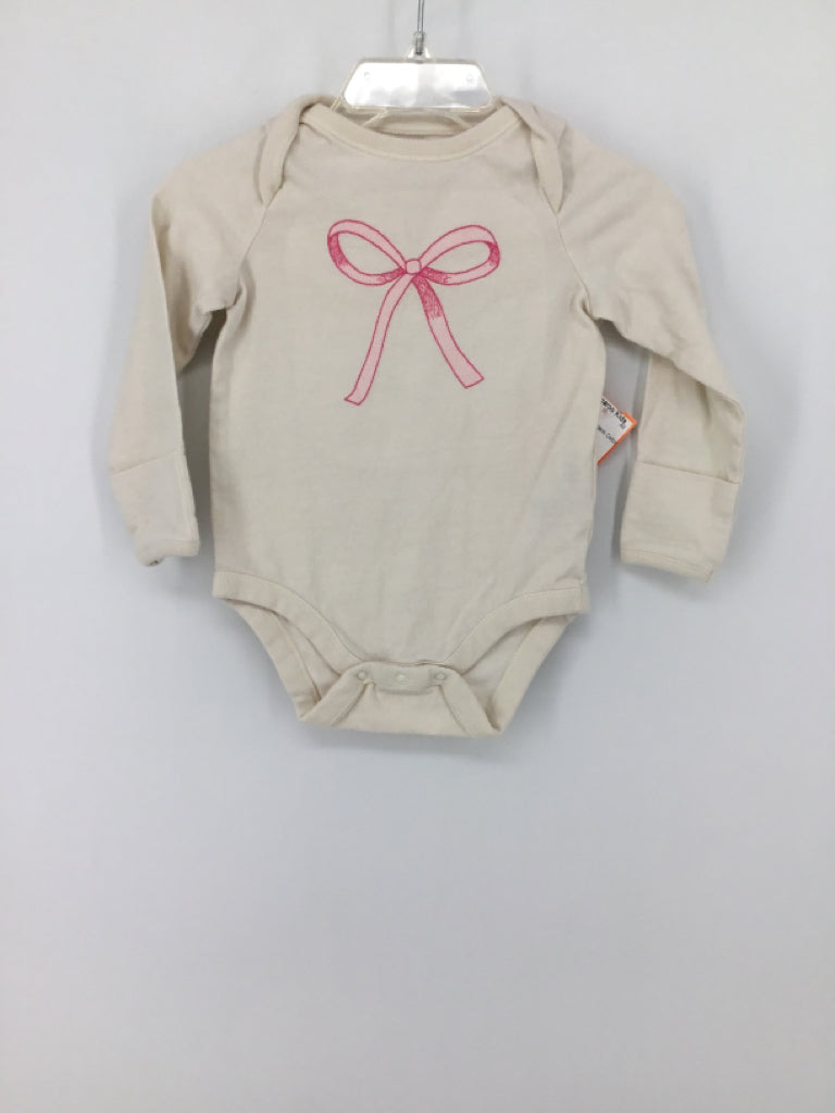 Baby Gap Child Size 3-6 Months Cream Onesie