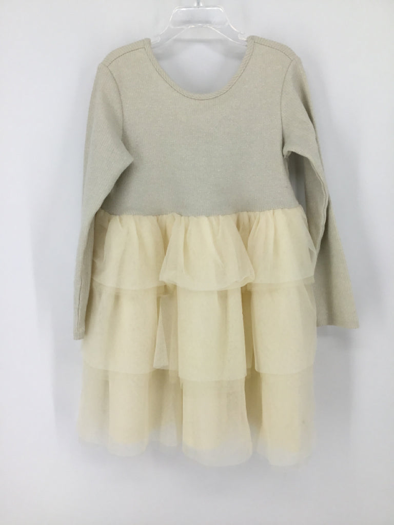 Hanna Andersson Child Size 6 Cream Dress - girls