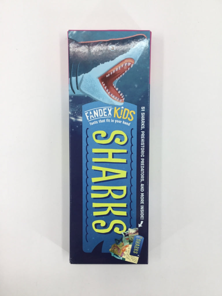Workman Publishing Fandex Kids Educational Card Deck - Sharks