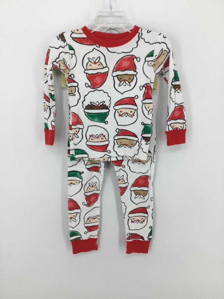Carter's Child Size 2 Red Christmas Pajamas