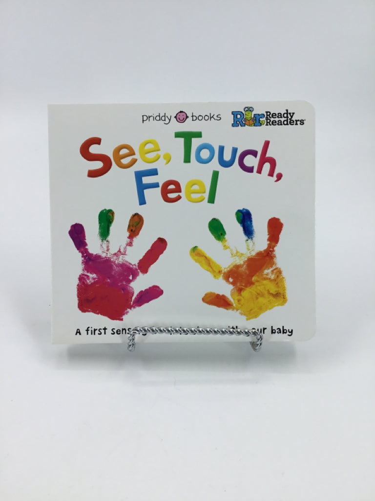 Ready Readers See, Touch, Feel Board Book