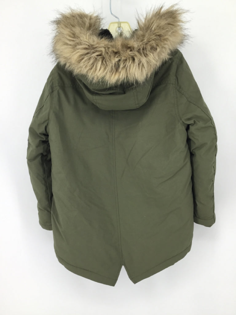 Eddie Bauer Child Size 5 Green Solid Outerwear - boys