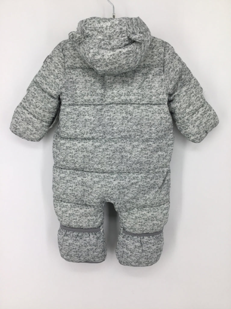 Baby Gap Child Size 0-6 Months Gray Marbled Outerwear - boys