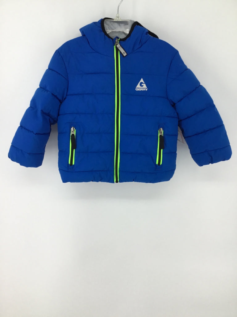 Gerry Child Size 2 Blue Solid Outerwear - boys