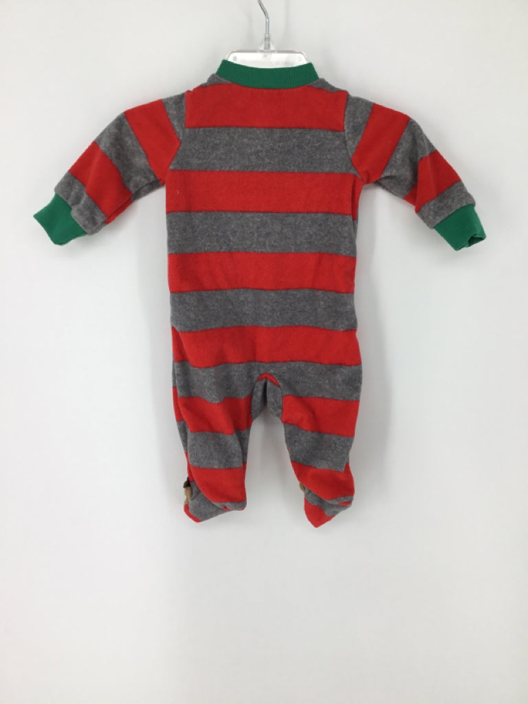 Just One You Made by Carters Child Size Newborn Red Christmas Sleeper