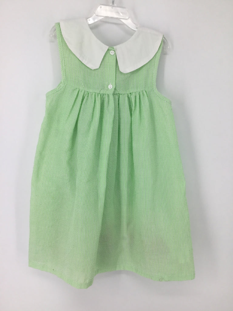 Lil Cactus Child Size 6 Green Christmas Dress