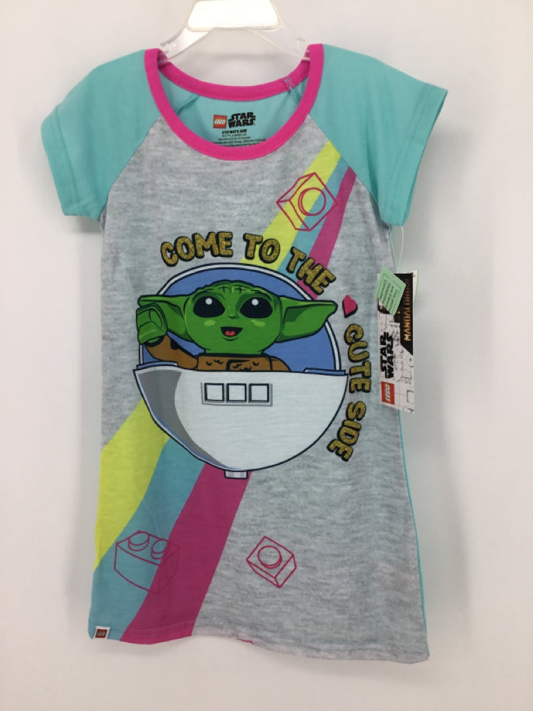 Star Wars + Lego \Child Size 4 Multi-Color Pajamas - girls
