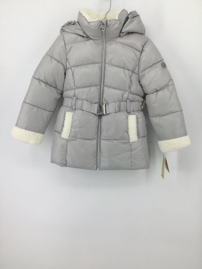 Micheal Kors Child Size 5 Gray Outerwear - girls