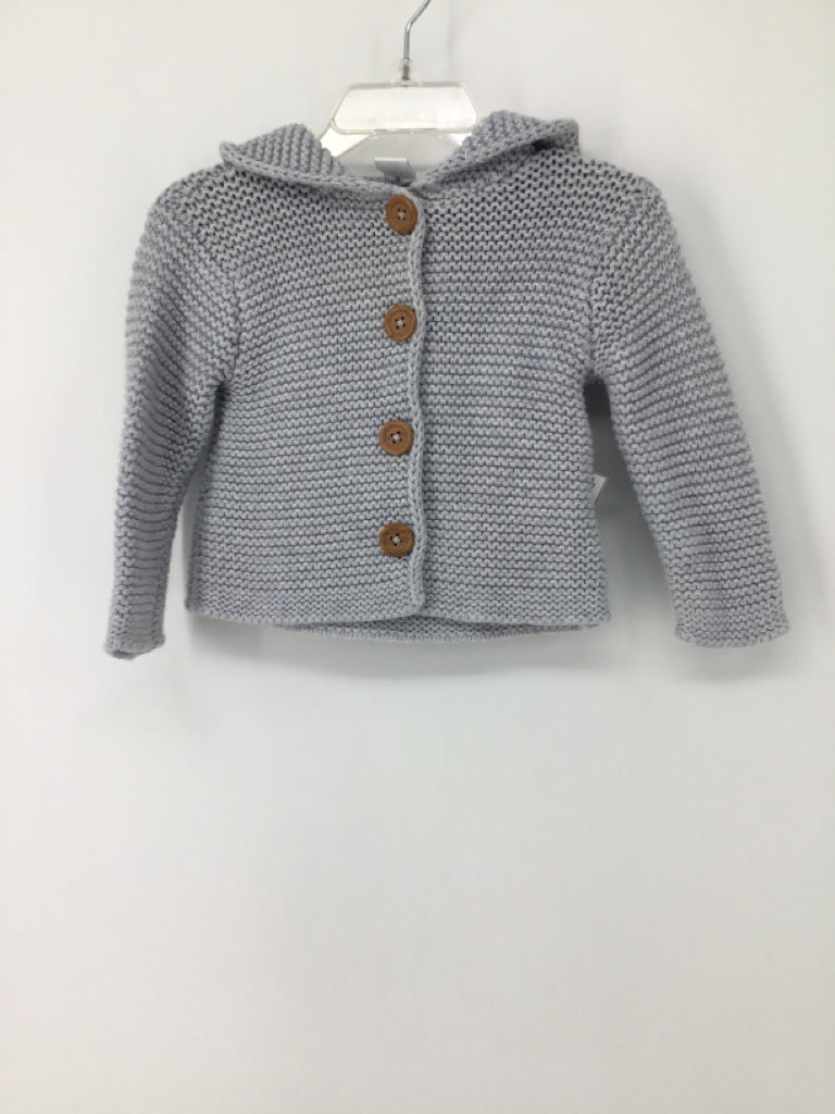 Nordstrom Child Size 12 Months Gray Solid Sweater - boys