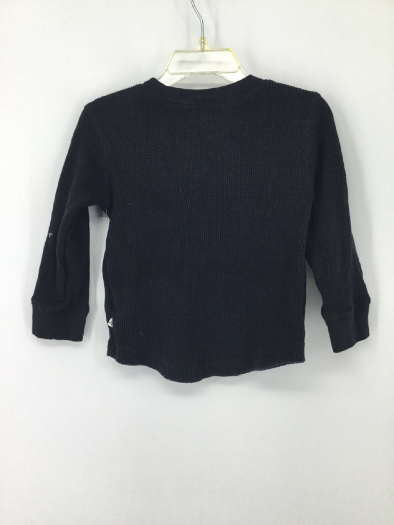 Baby Gap Child Size 2 Black Solid T-shirt - boys