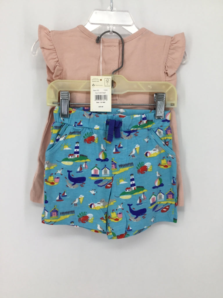 Baby Boden Child Size 12-18 Months Pink Outfit - girls