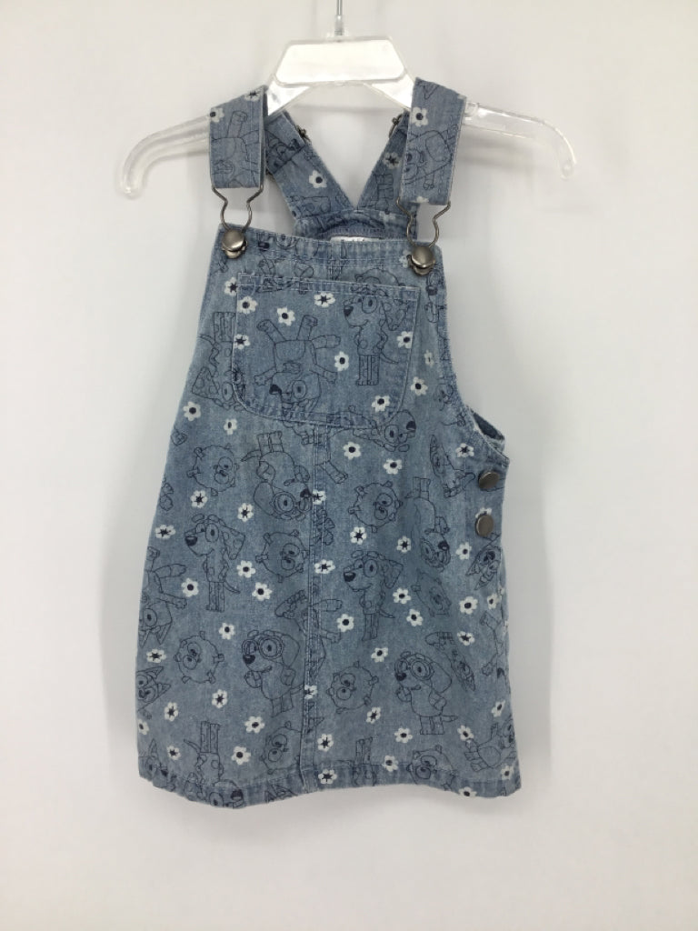 Bluey Child Size 2 Blue Dress - girls