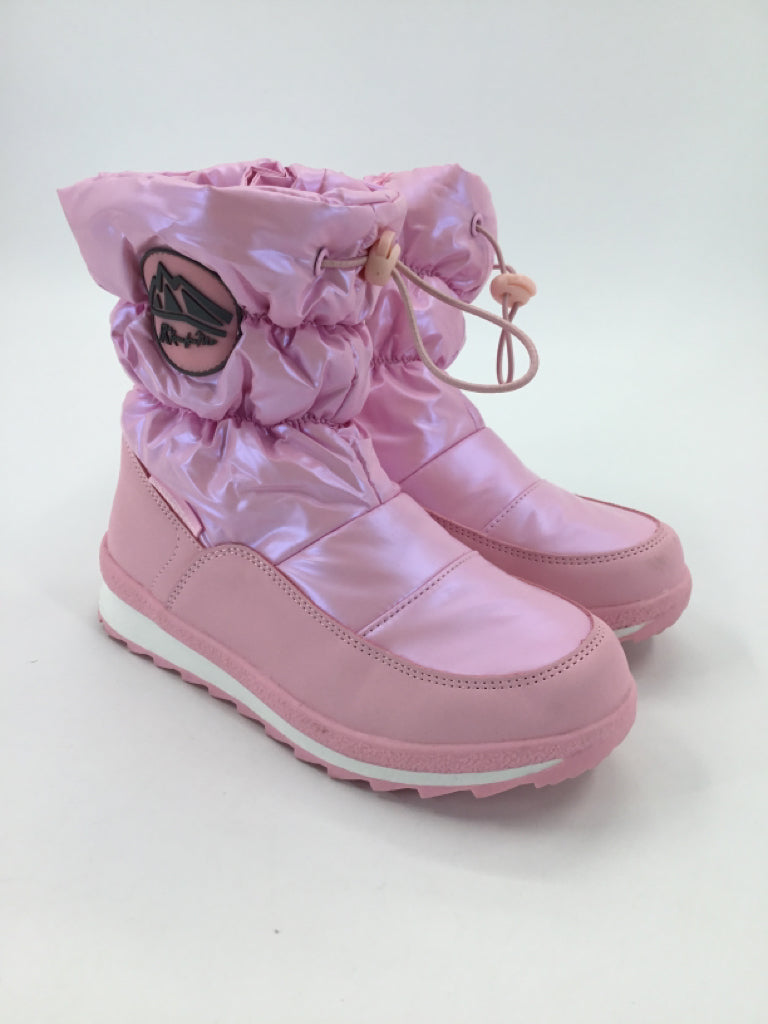KomforMe Child Size 2 Youth Pink Rain/Snow Boots