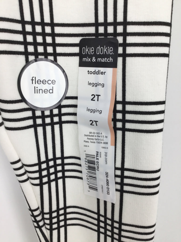 okie dokie Child Size 2 White Pants - girls