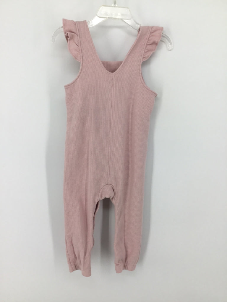 Just One You Made by Carters Child Size 18 Months Pink Overalls - girls