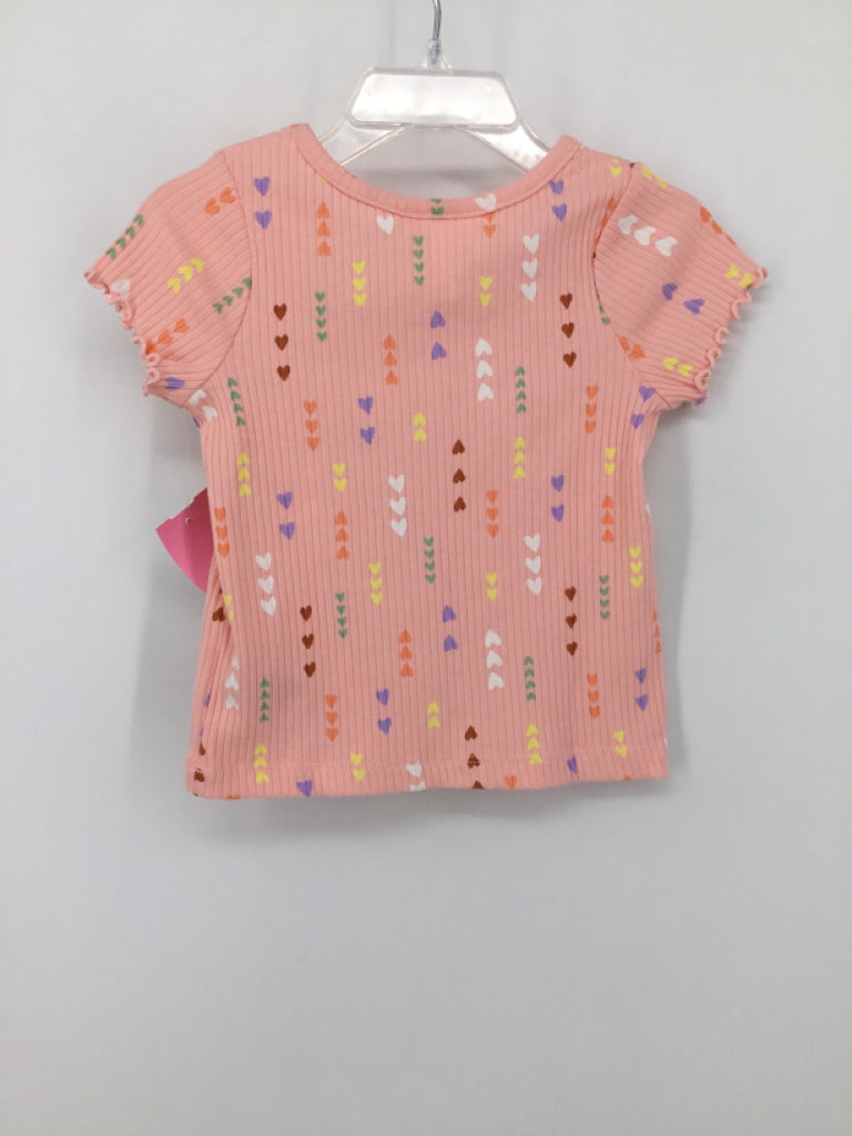 Cat & Jack Child Size 12 Months Pink T-shirt - girls