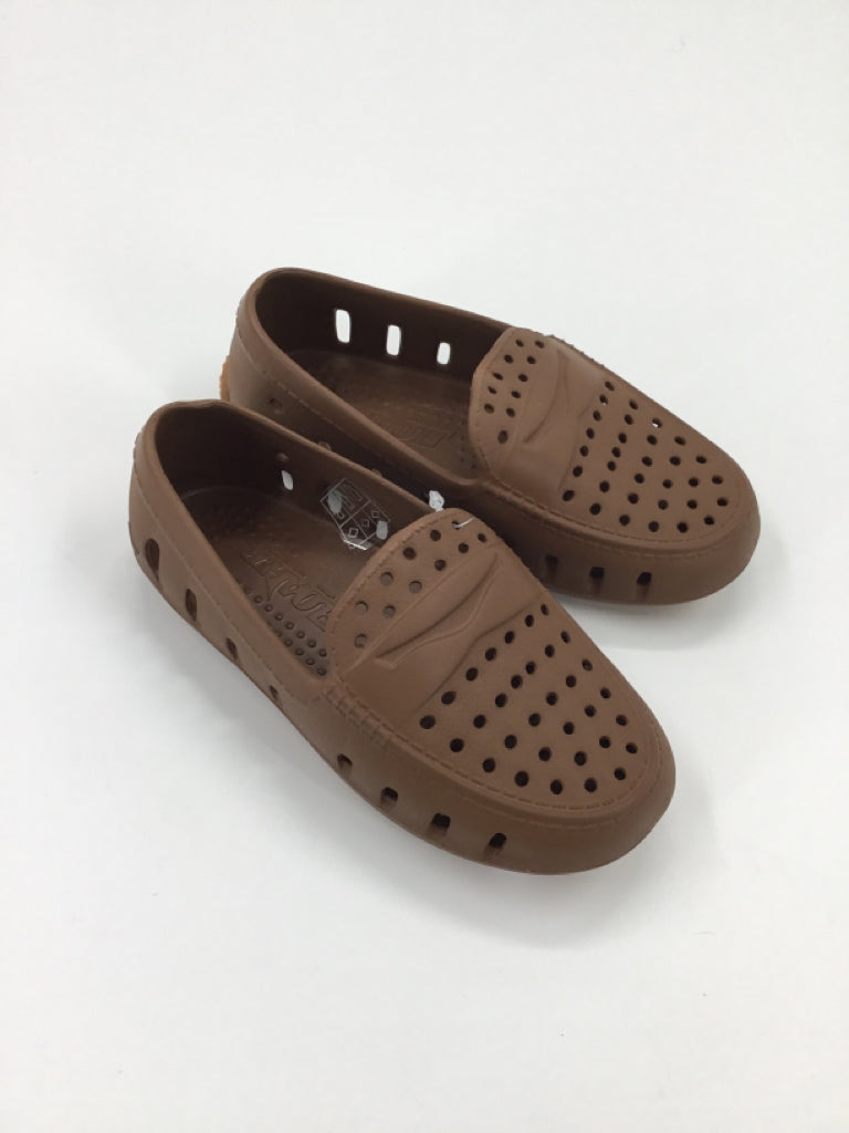 Floafers Child Size 8 Toddler Brown Sandals/Flip Flops