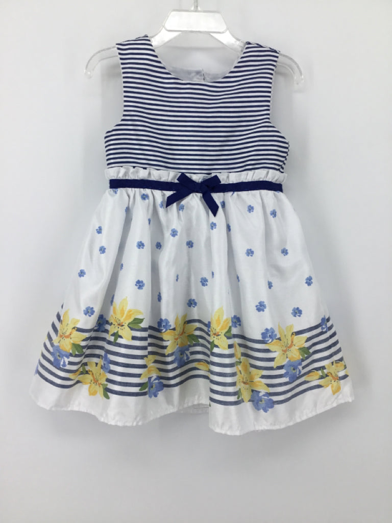 Nannette Child Size 3 Navy Dress - girls