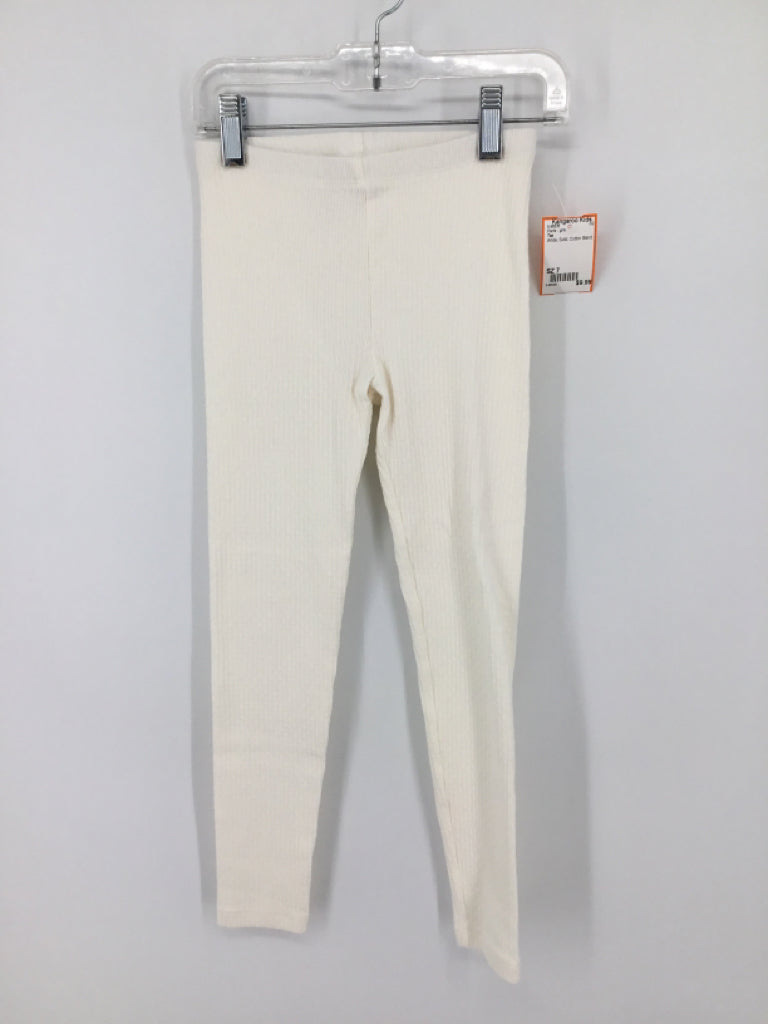 Tea Child Size 7 White Pants - girls