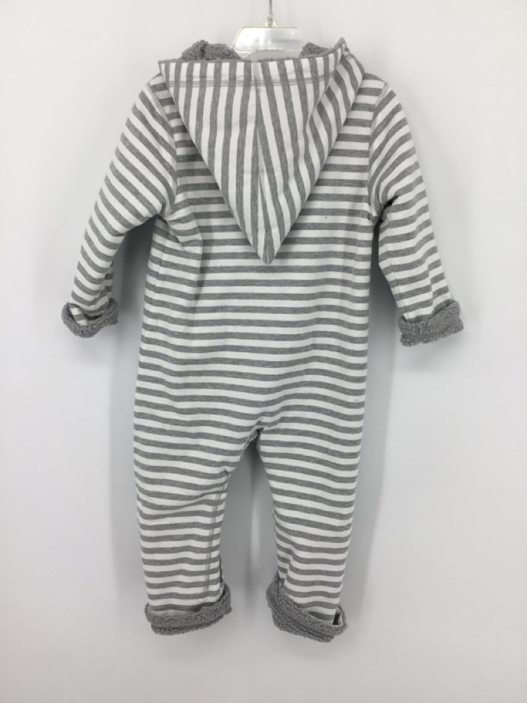 Hanna Andersson Child Size 3 Gray Stripe Outerwear - boys