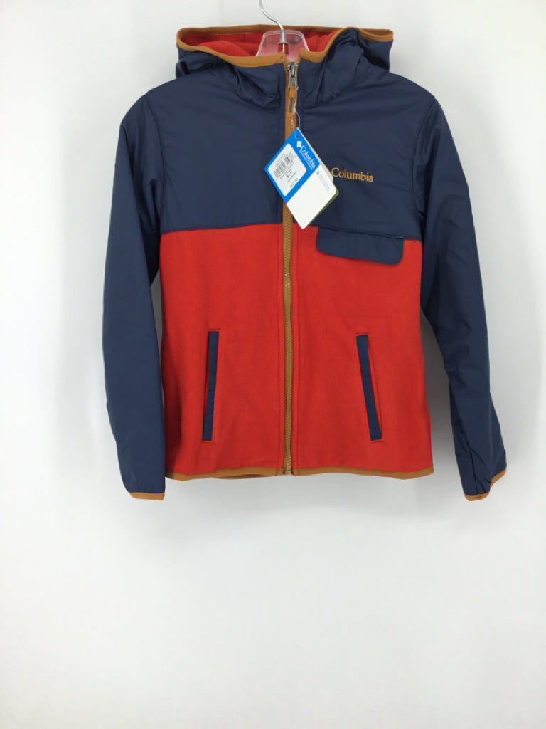 Columbia Child Size 8 Blue Solid Jacket - boys