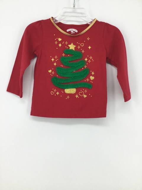Holiday Edition Child Size 12 Months Red Christmas T-Shirt