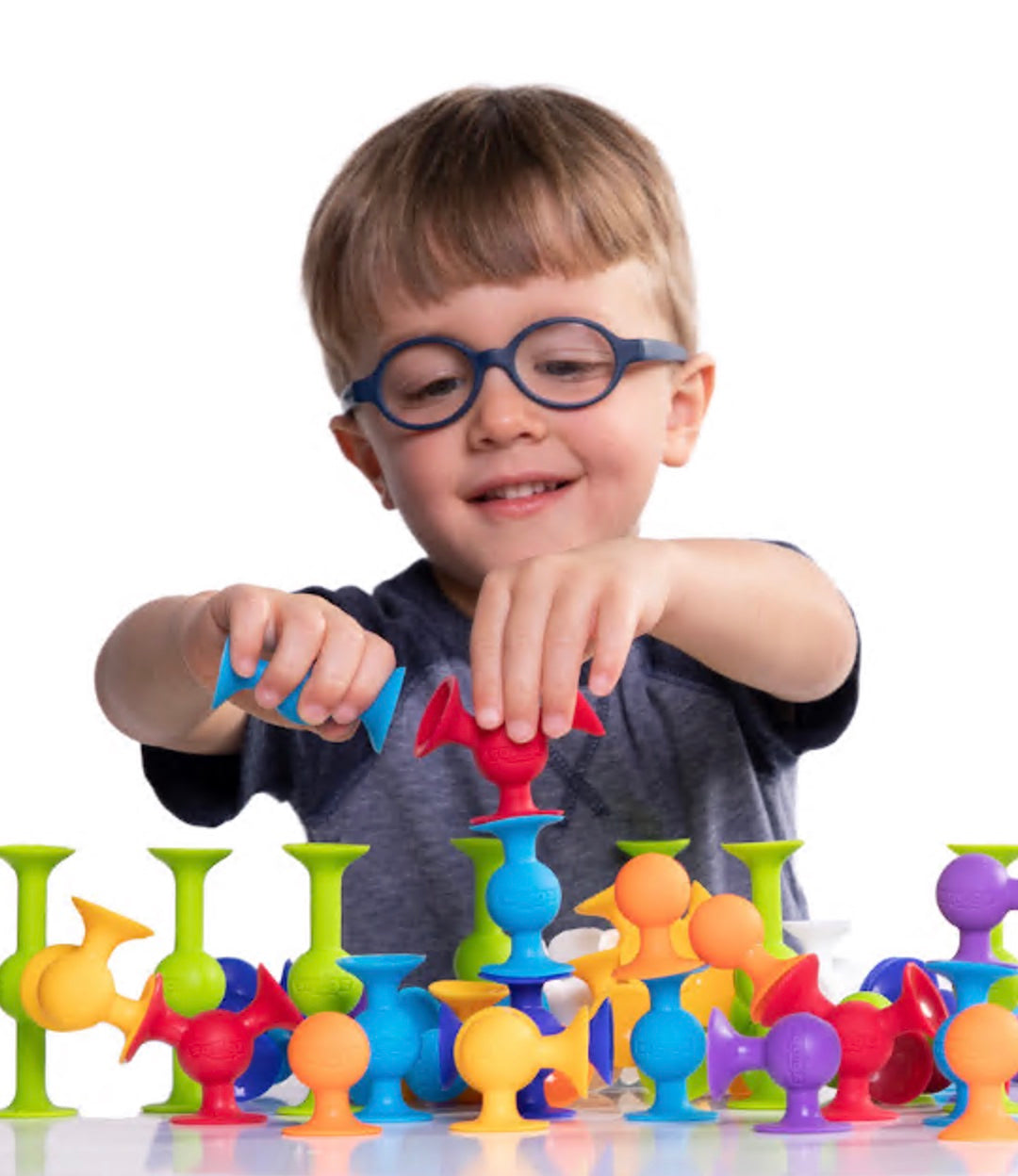 Fat Brain Toys - Squigz Deluxe Set
