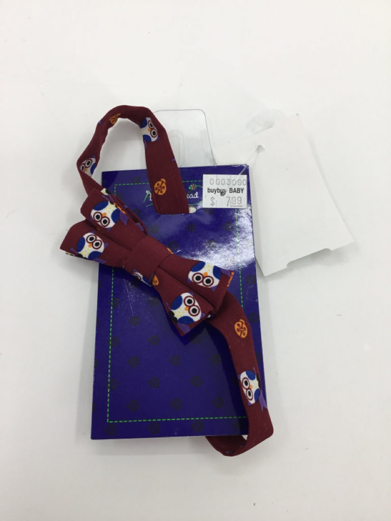 Beetle & Thread Child Size 0-24 Months Burgundy Ocean Tie/Bowtie