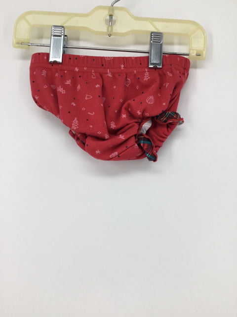 Matilda Jane Clothing Child Size 12-18 Red Christmas Bloomers