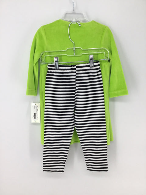 Peaches N Cream Child Size 2 Green Halloween Outfit