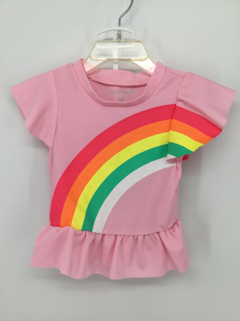 Cat & Jack Child Size 12 Months Pink Swimwear - girls