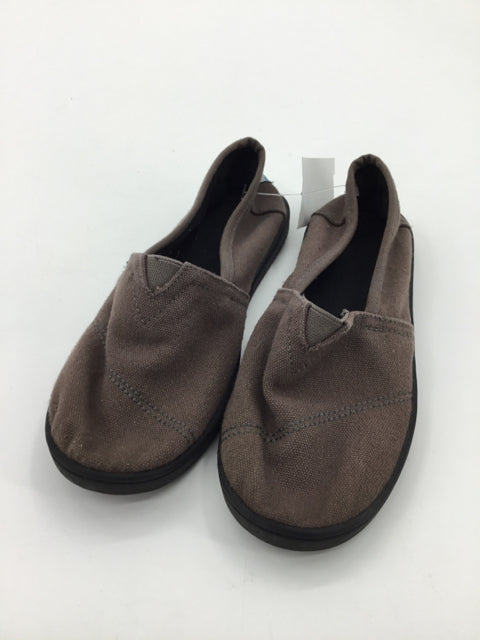 Toms Child Size 2 Youth Brown Sneakers