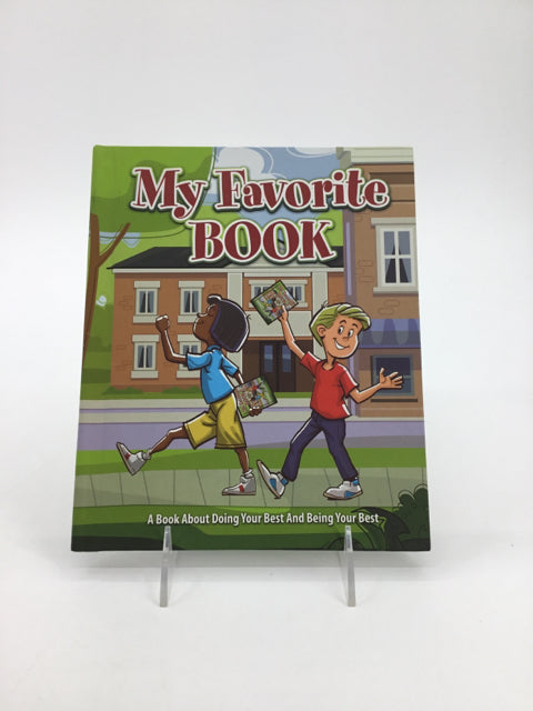 My Favorite Book Hardcover Book