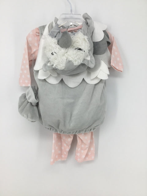 Target Child Size 0-6 Months Gray Owl Halloween Costume