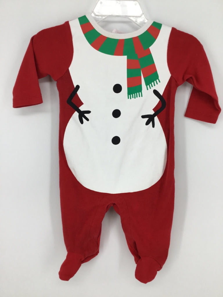Carter's Child Size 3 Months Red Christmas Outfit